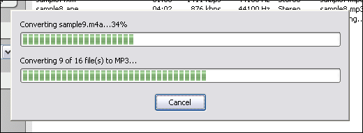 Converting MO3 to M4A