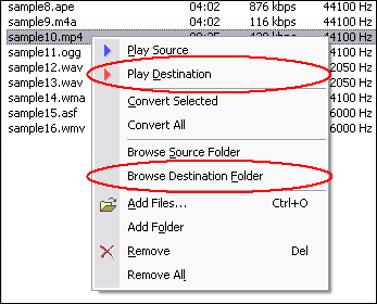 convert mp3 to m4a format